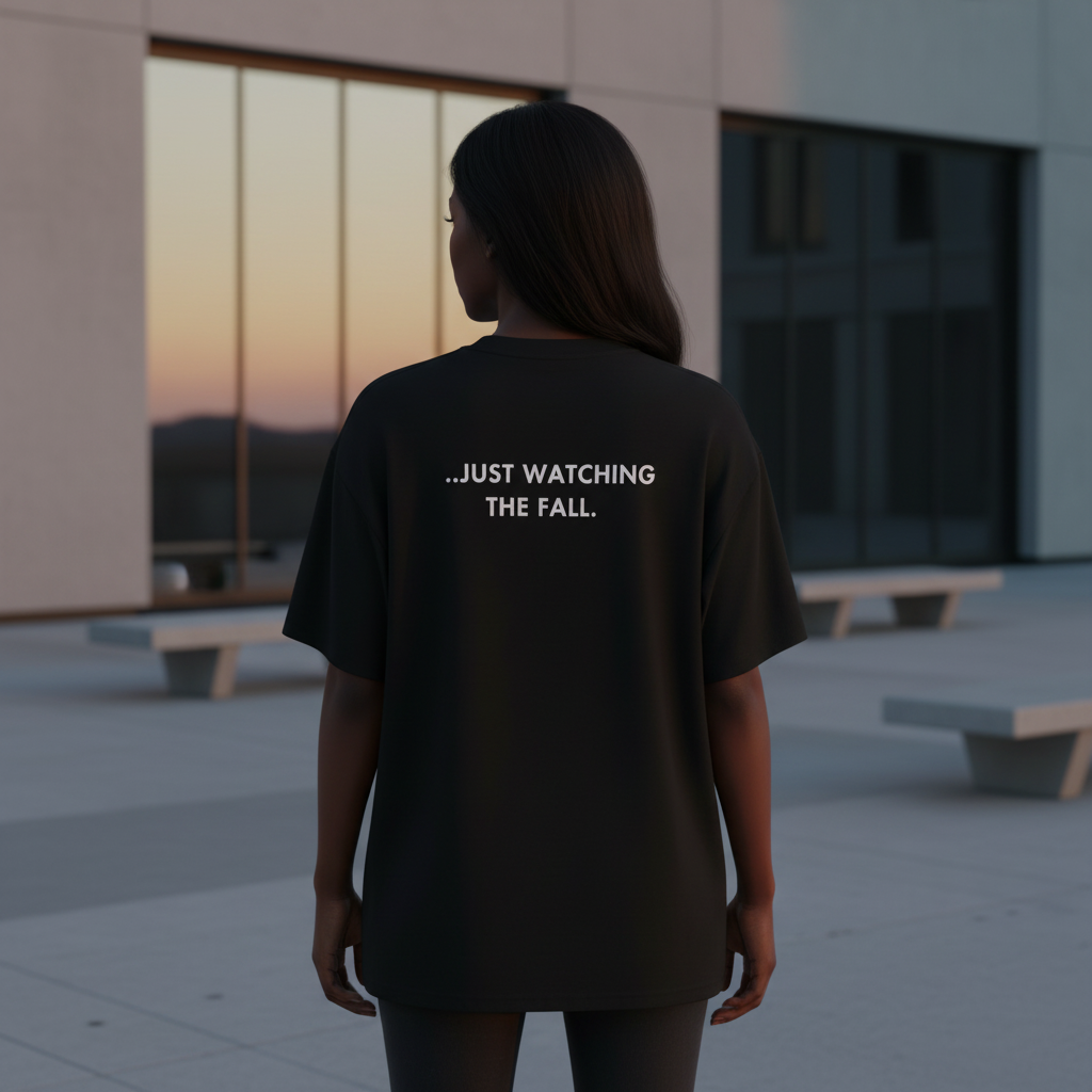 Much Noise Dwindling Power Oversized Organic T-Shirt | Unisex Streetwear Tee