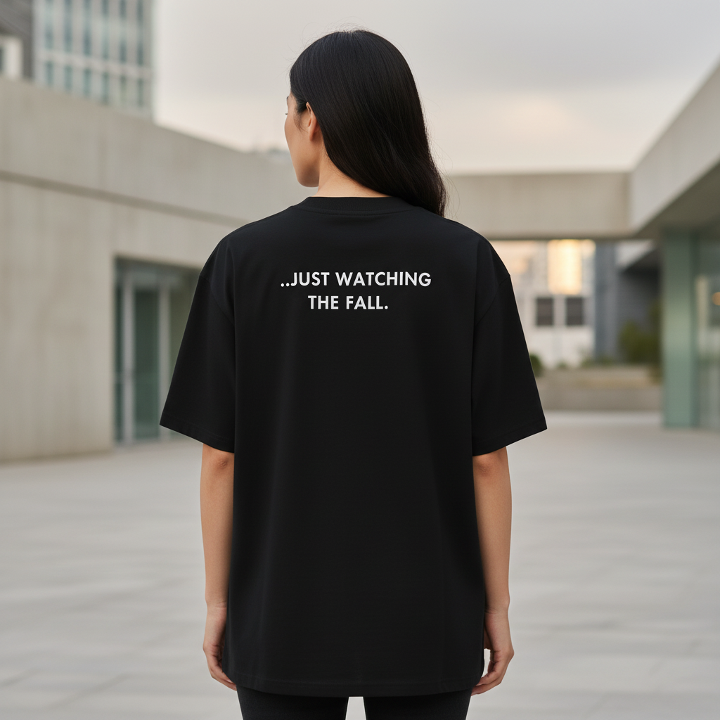 Much Noise Dwindling Power Oversized Organic T-Shirt | Unisex Streetwear Tee