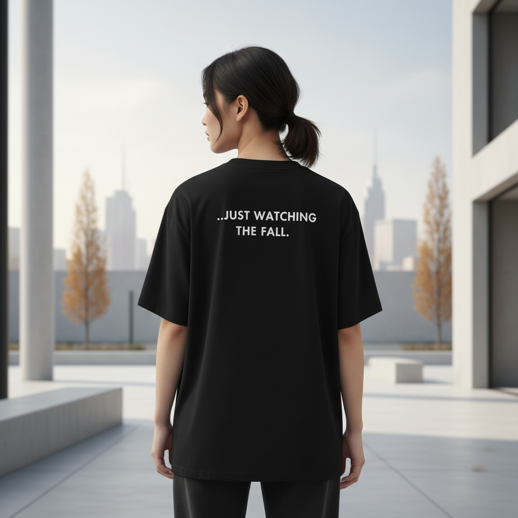 Much Noise Dwindling Power Oversized Organic T-Shirt | Unisex Streetwear Tee