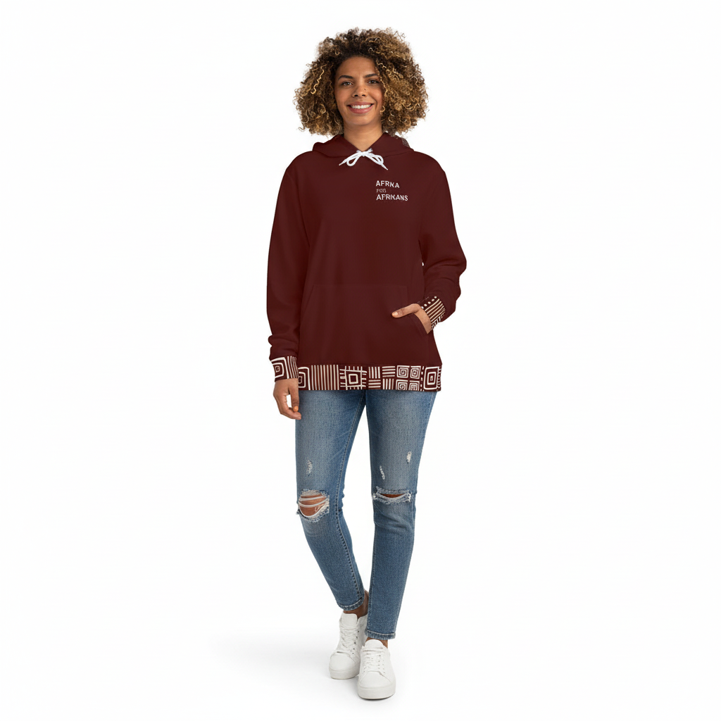 Afrika for Afrikans Hoodie | Pan-African Unisex Hoodie | Heritage & Return