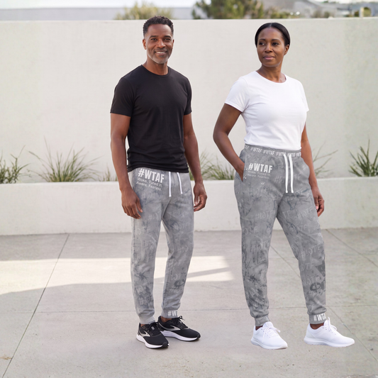 #WTAF | Woke. Tuned In. Aware. Fearless. Joggers | Manifesto Series | Unisex | Kinky Nomad