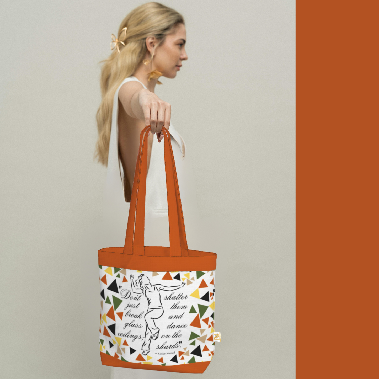 Shattered Ceilings Organic Cotton Everyday Tote