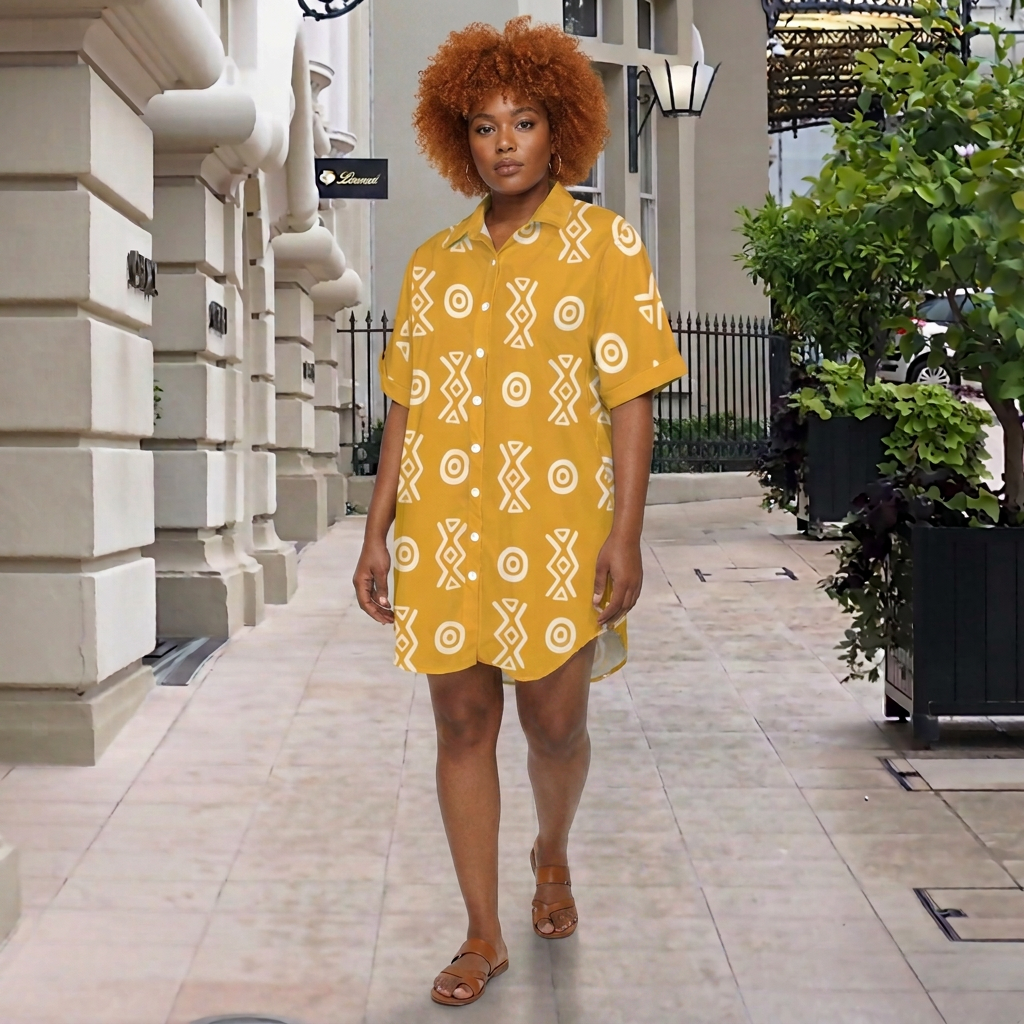 Savanna Shirt Dress | Savanna Series | 4 Colours | Kinky Nomad