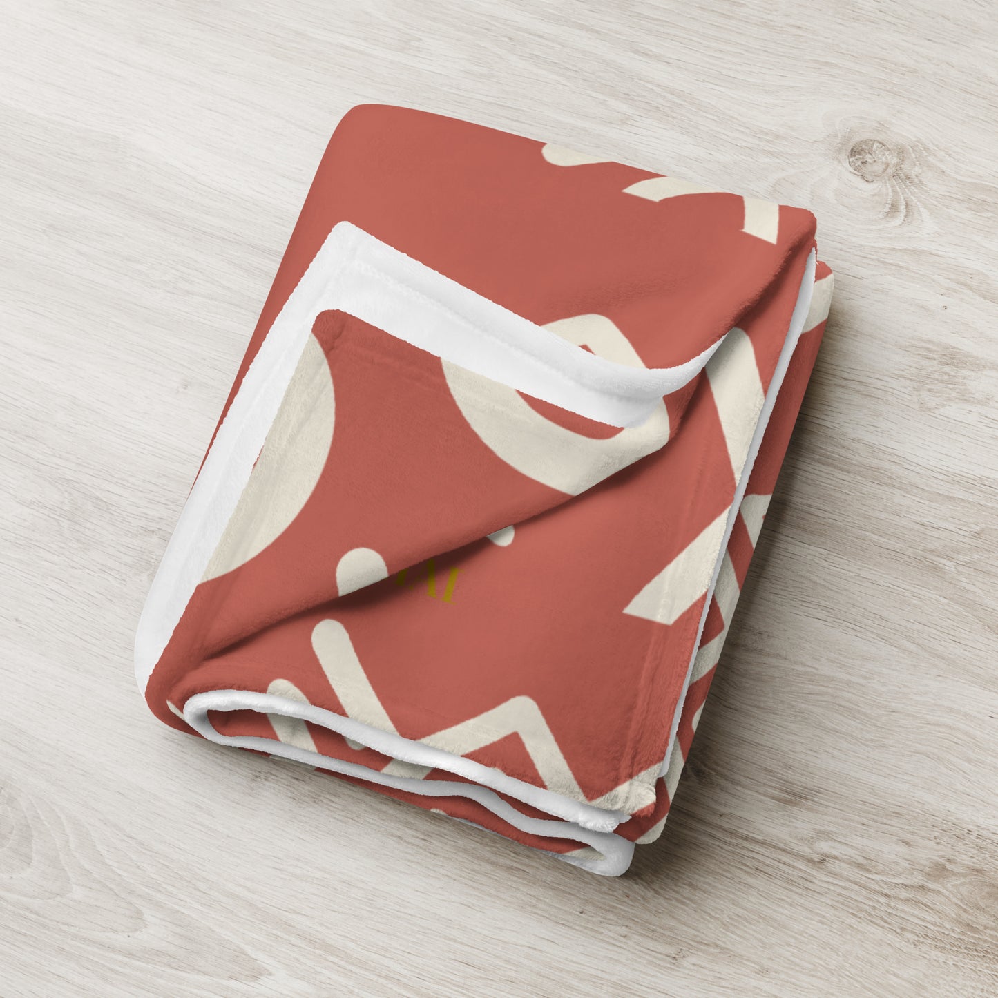 Savanna Earth Throw Blanket – Afro-Modern Tribal Print Cozy Decor