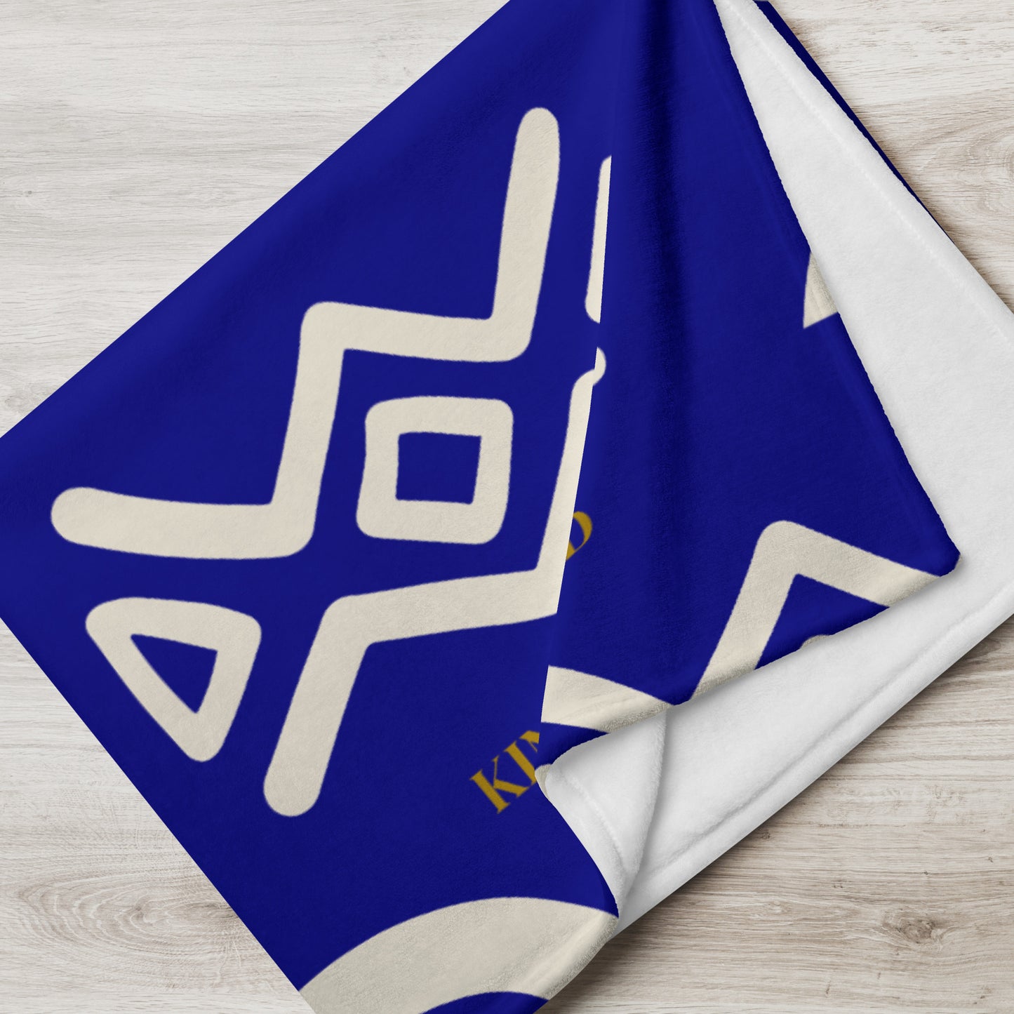 Savanna Indigo Throw Blanket (30x40, 50x60, 60x80)