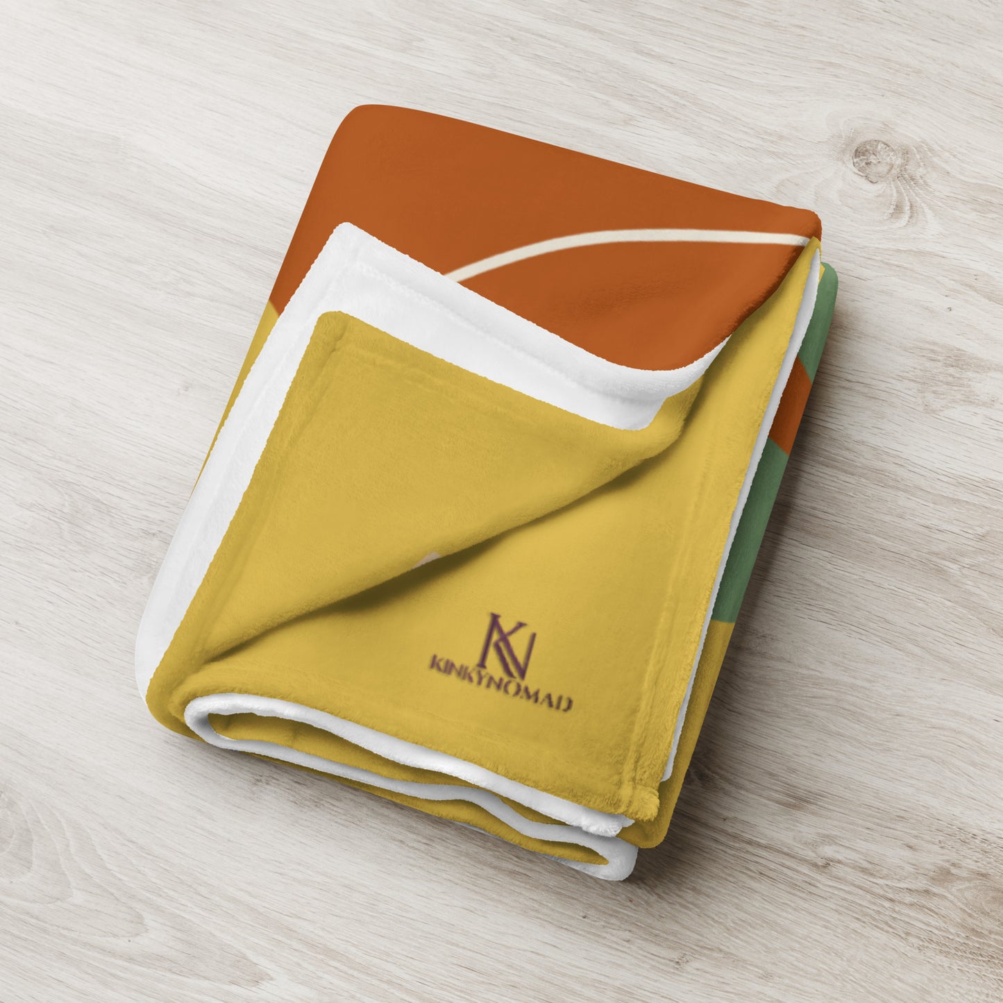 Wild Soul Calm Home Throw Blanket – Bold Boho Design