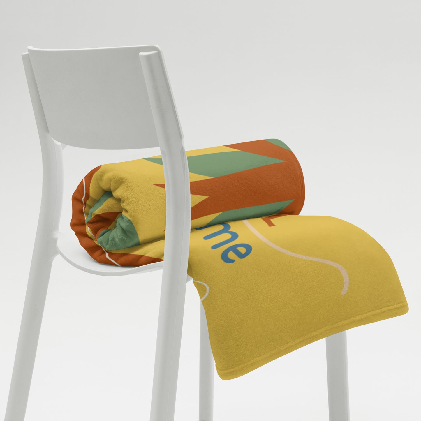 Wild Soul Calm Home Throw Blanket – Bold Boho Design