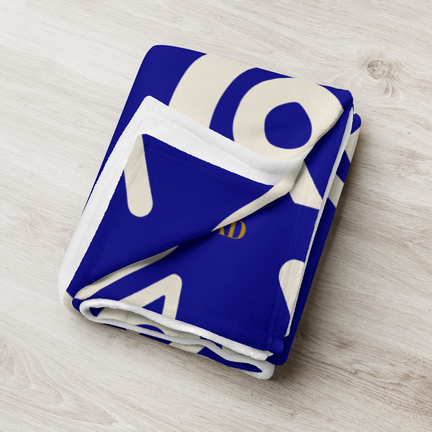 Savanna Indigo Throw Blanket (30x40, 50x60, 60x80)