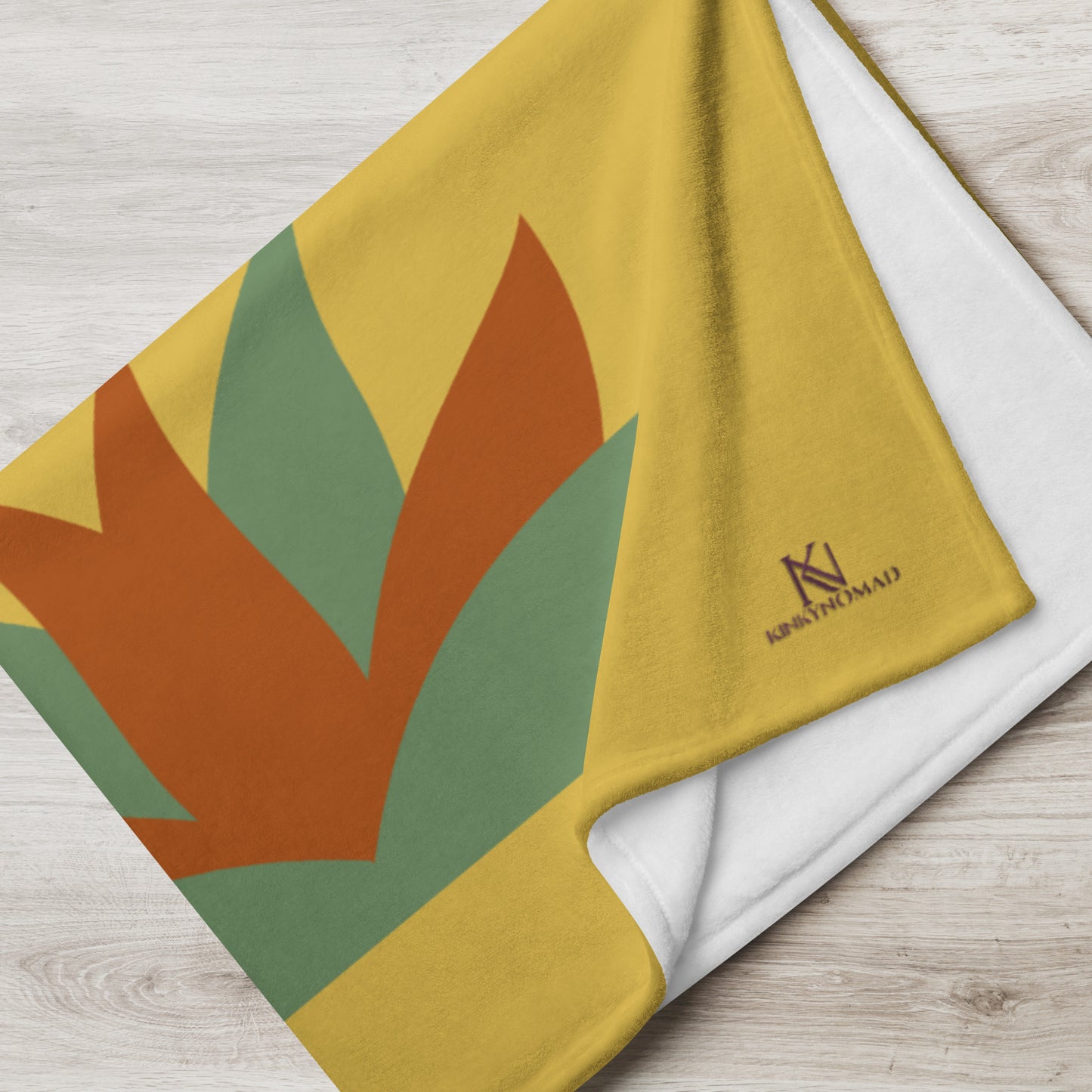 Wild Soul Calm Home Throw Blanket – Bold Boho Design