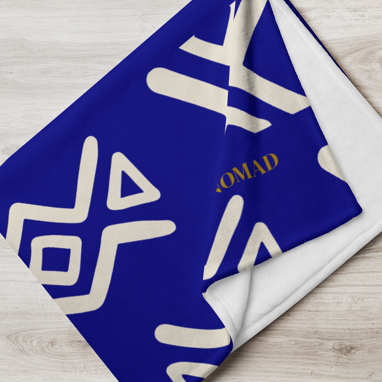 Savanna Indigo Throw Blanket (30x40, 50x60, 60x80)