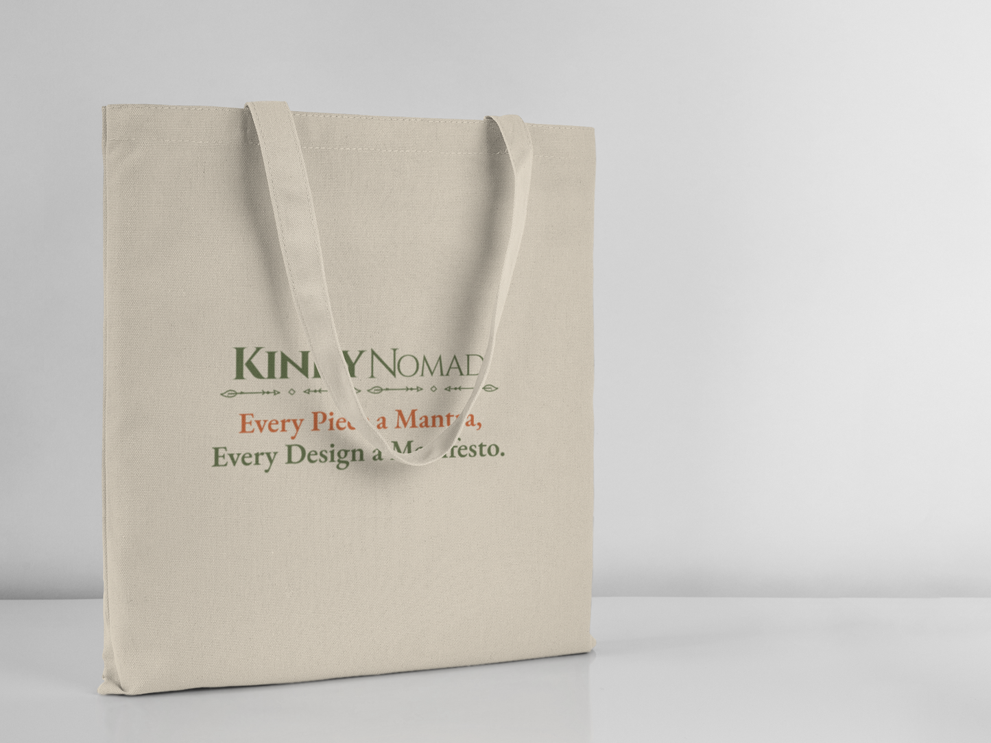 HOPE Adinkra Organic Cotton Tote Bag | Eco-Friendly African Symbol Tote by Kinky Nomad