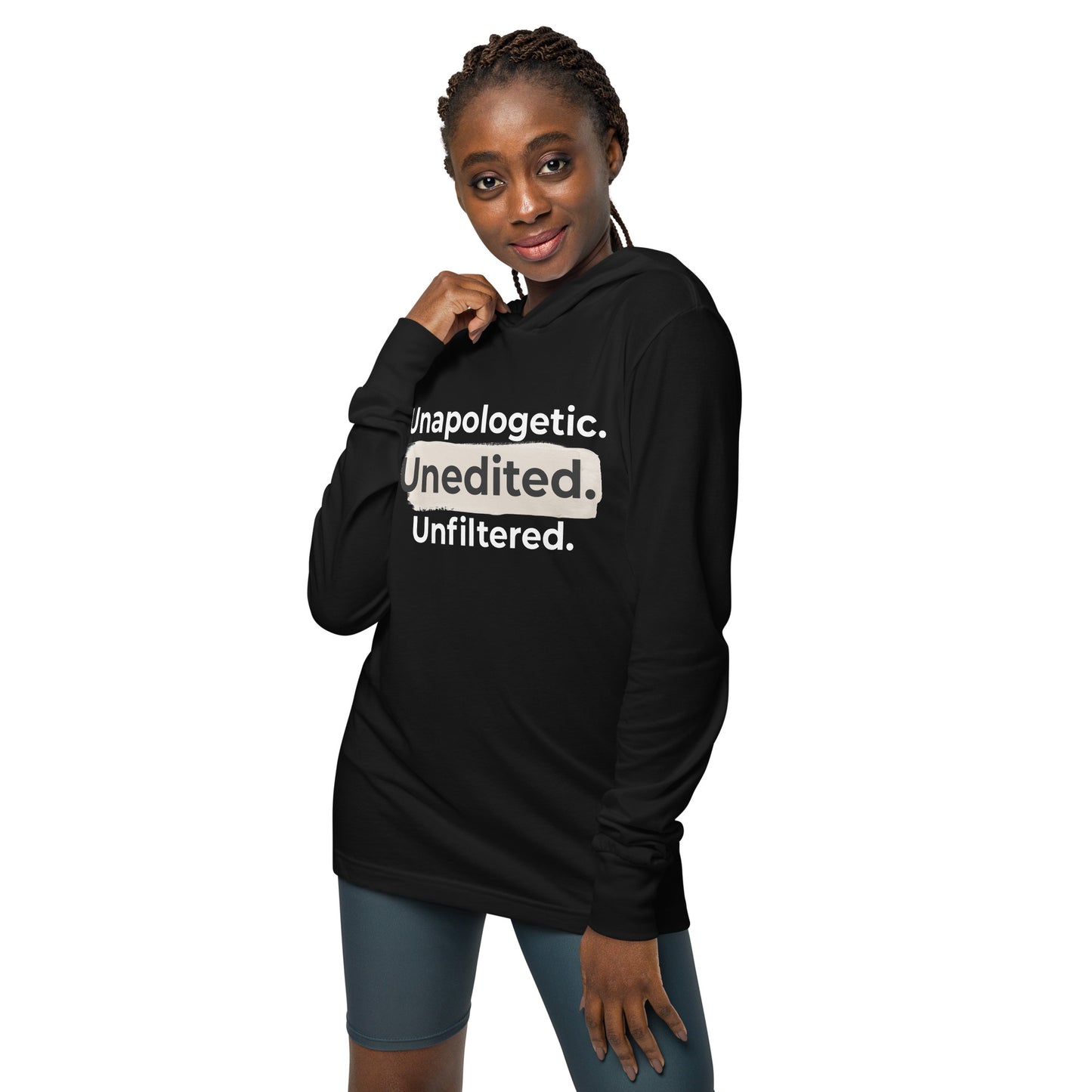 UNEDITED -  Hooded long-sleeve tee