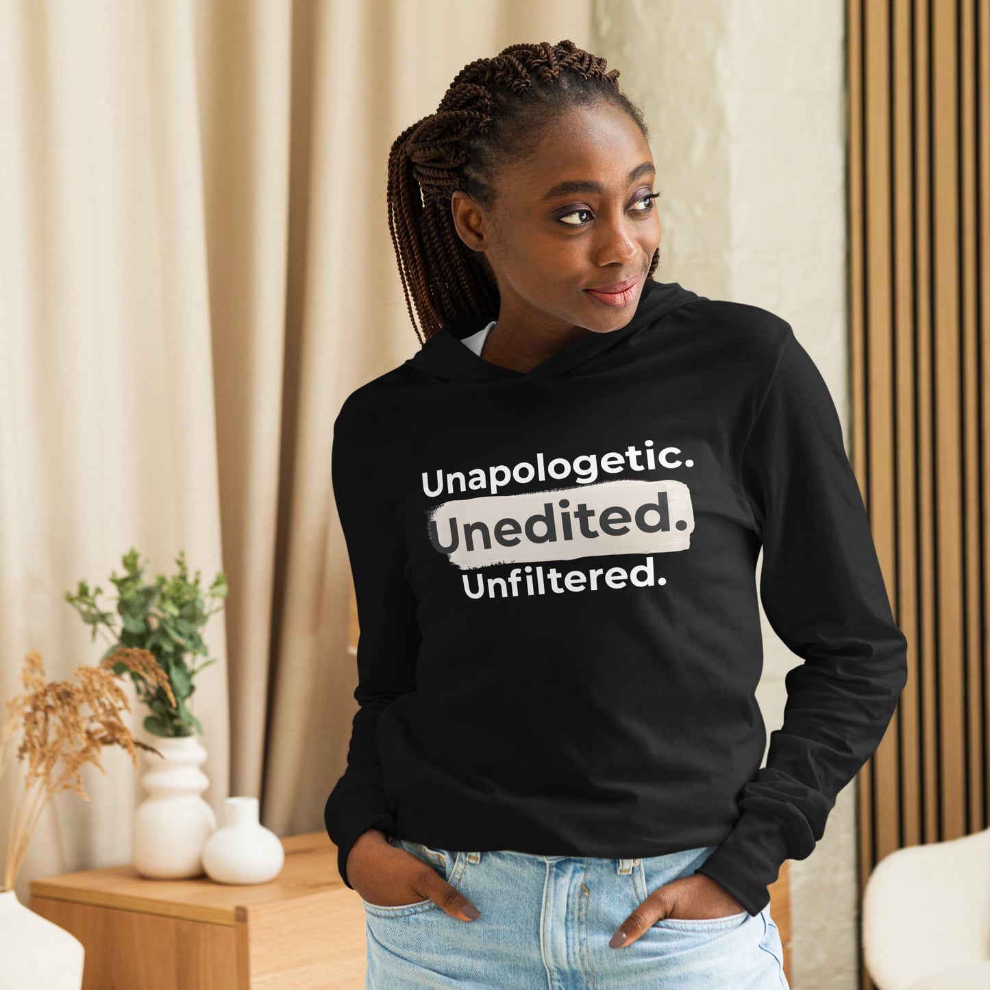 UNEDITED -  Hooded long-sleeve tee