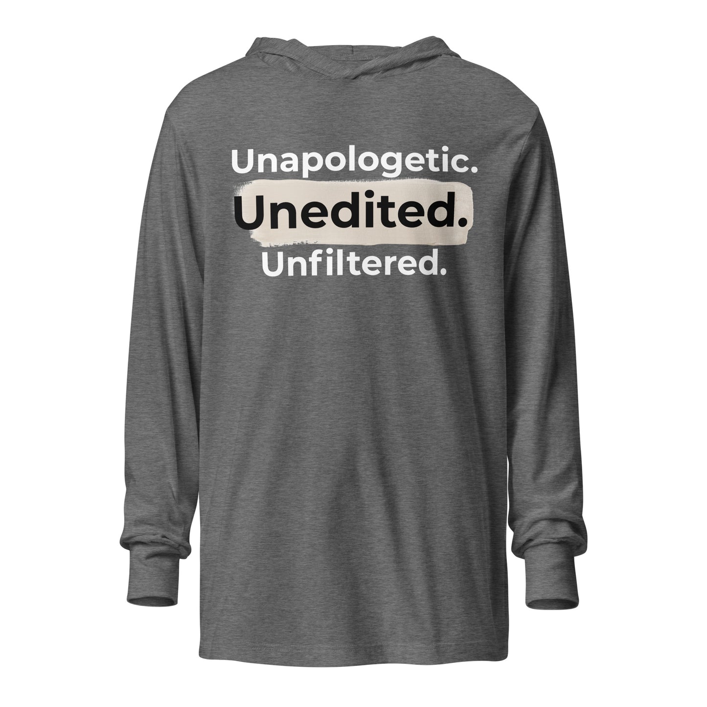 UNEDITED -  Hooded long-sleeve tee