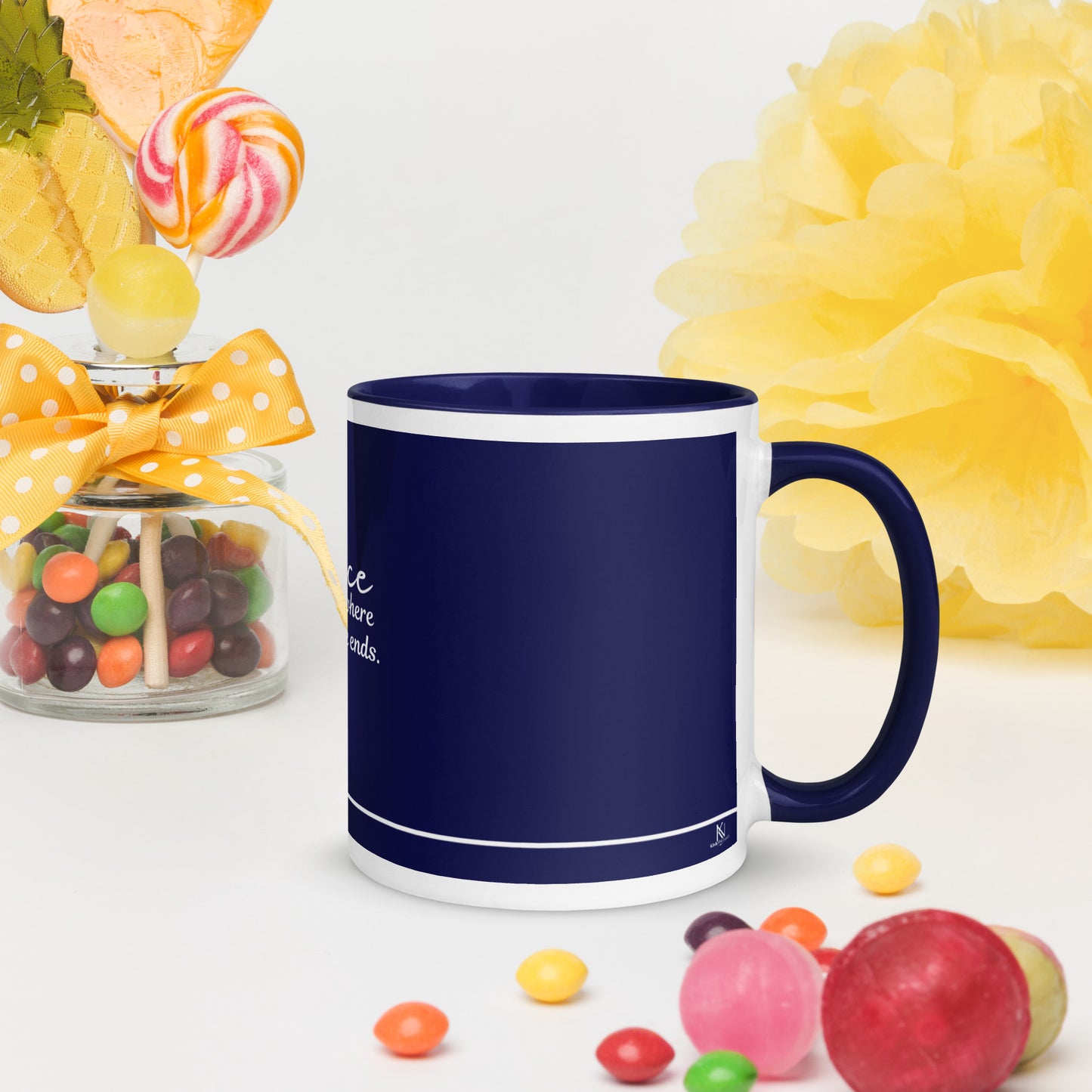 Inspirational Ceramic Mug Collection – 6 Designs: Gratitude, Peace, Abundance, Wild Soul, Power Pause & Home | Colorful 11 OZ Coffee Mugs