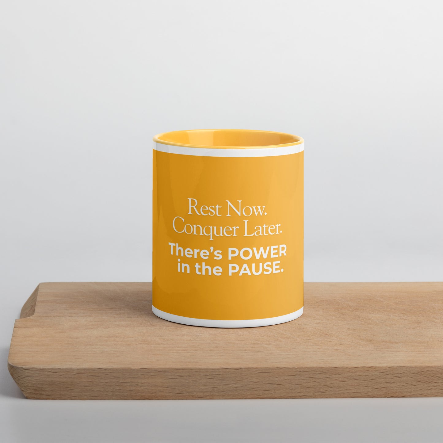 Inspirational Ceramic Mug Collection – 6 Designs: Gratitude, Peace, Abundance, Wild Soul, Power Pause & Home | Colorful 11 OZ Coffee Mugs