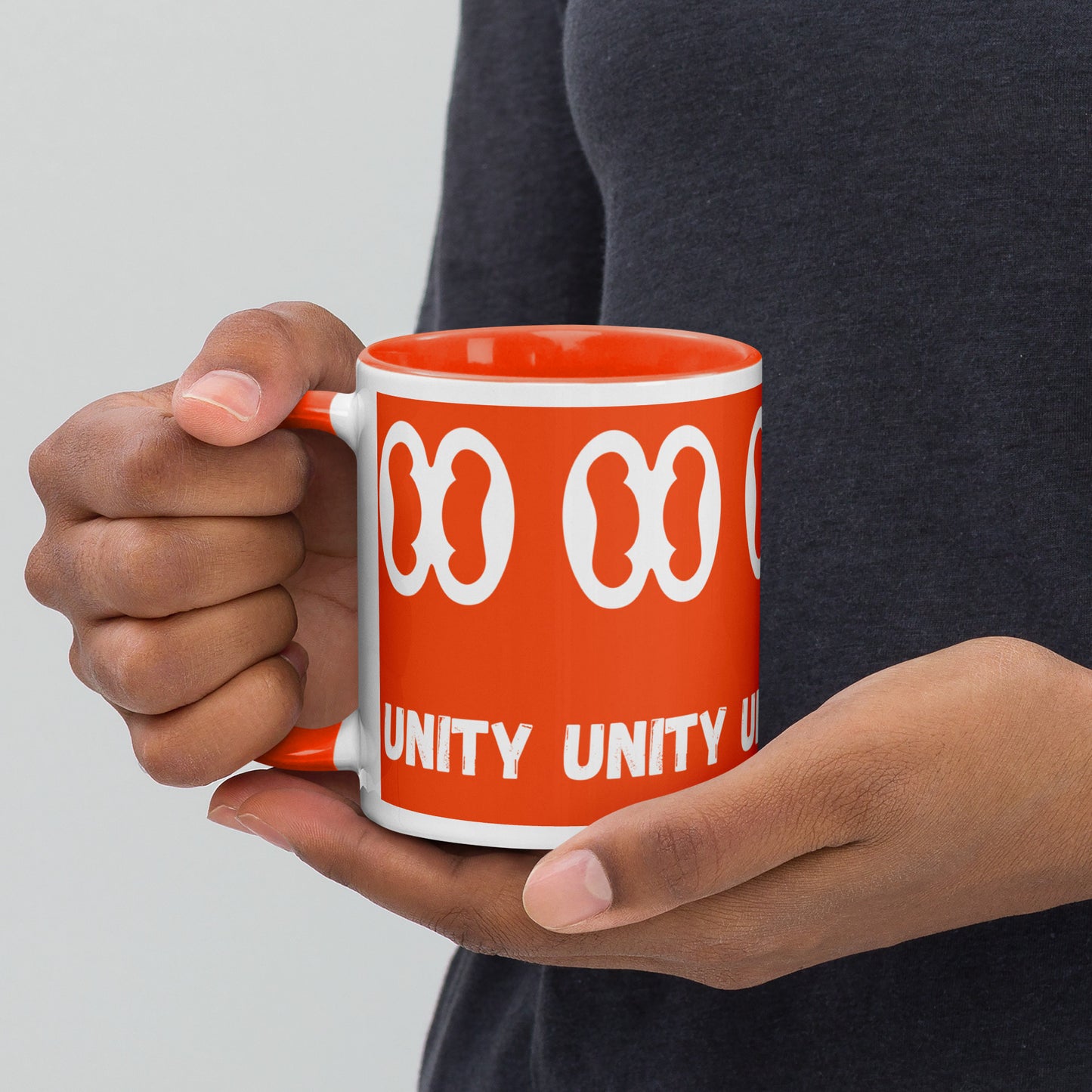 Adinkra Symbol Mug – Africa-Inspired Ceramic Coffee Cup (11oz) Abundance • Harmony • Hope • Love • Peace • Unity