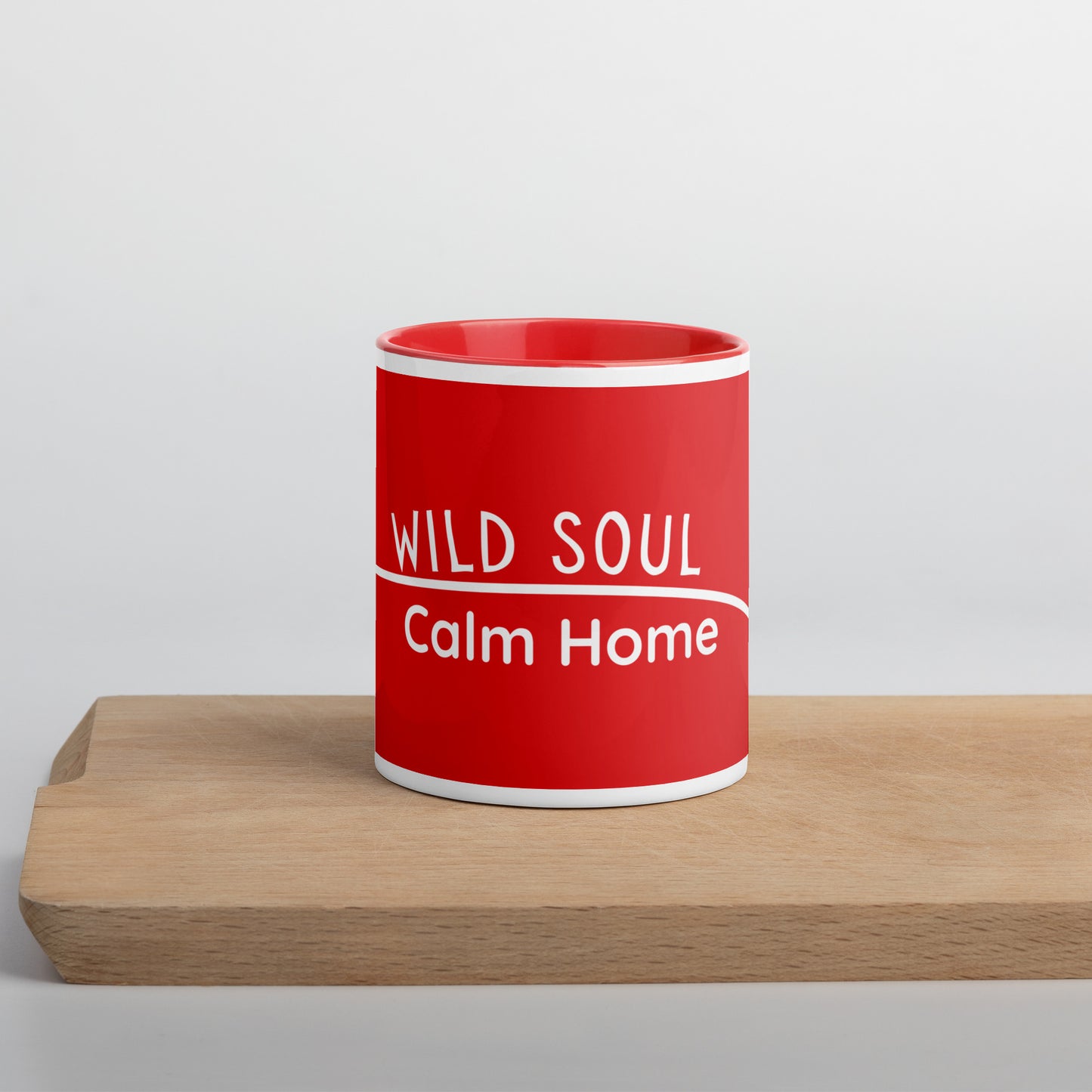 Inspirational Ceramic Mug Collection – 6 Designs: Gratitude, Peace, Abundance, Wild Soul, Power Pause & Home | Colorful 11 OZ Coffee Mugs