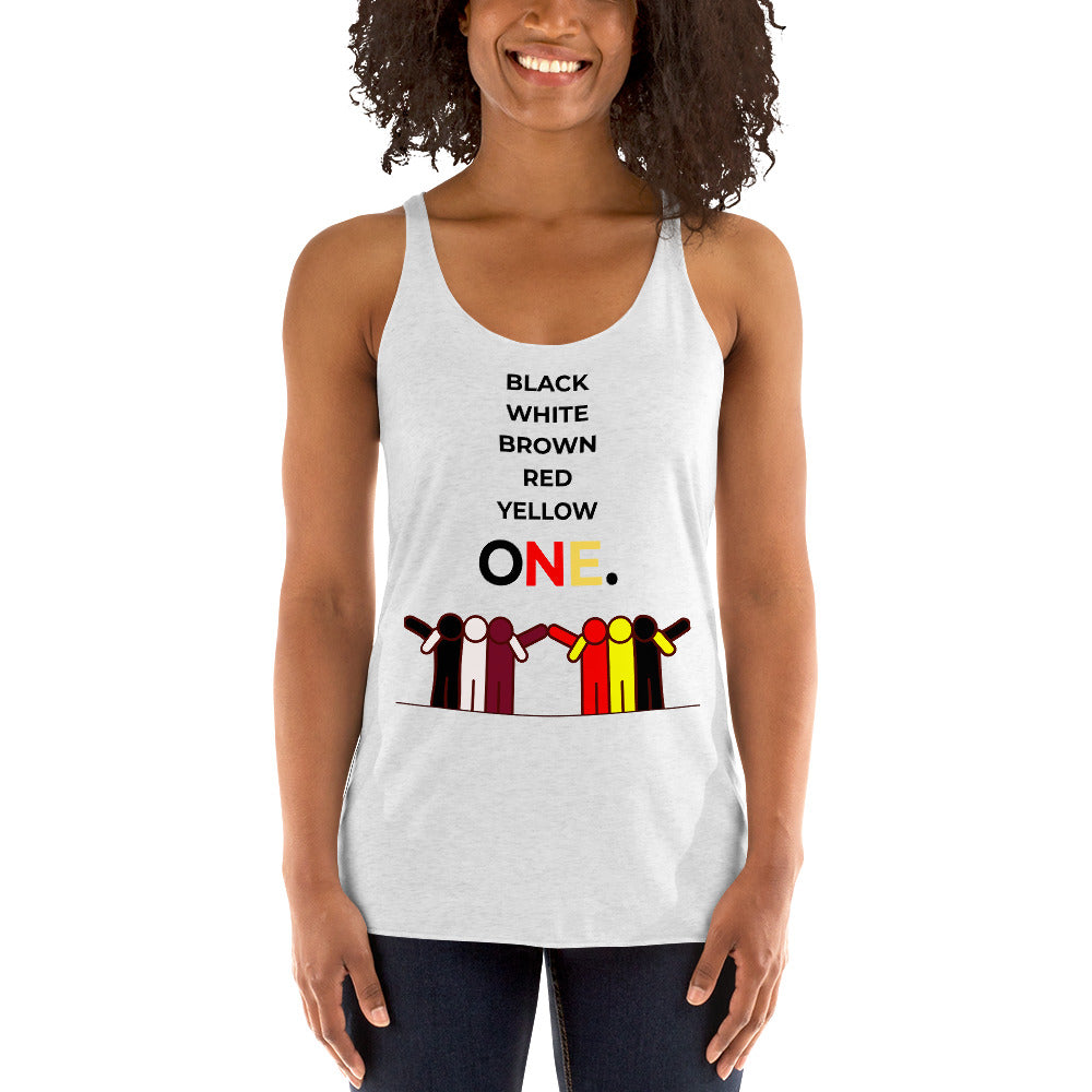 FREEDOM WEARS EVERY COLOURS - Women's Racerback Tank