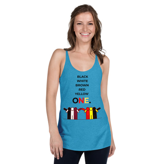 FREEDOM WEARS EVERY COLOURS - Women's Racerback Tank